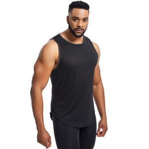 Loose large size sports vest for men in summer quick-drying breathable sleeveless fitness clothes training sweat-inducing basketball uniform vest